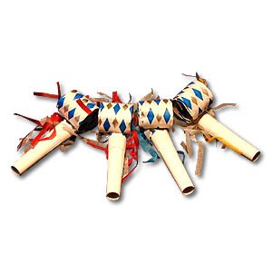 Paper Blowout w/Tinsel