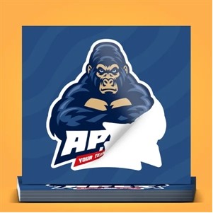 5"x5" Kiss Cut Sticker