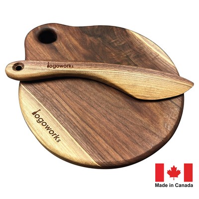 Cheese Lovers Gift Set, Black Walnut