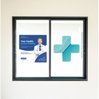 Window Graphics w/ Removable Backing - 10"x10"